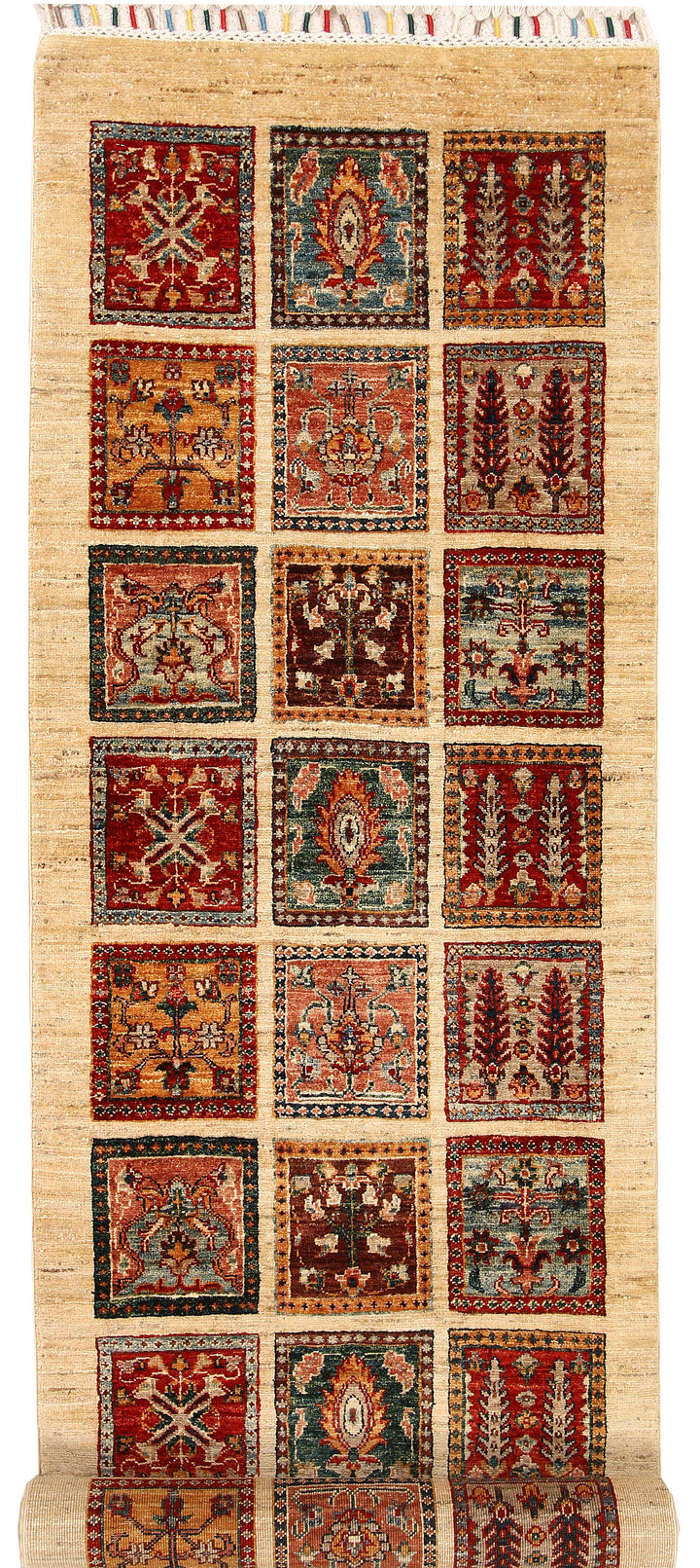 Multi Colored Kazak 2' 6 x 9' 5 - No. 67868 - ALRUG Rug Store