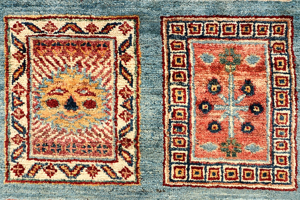 Multi Colored Kazak 2' 7 x 9' 11 - No. 67870 - ALRUG Rug Store