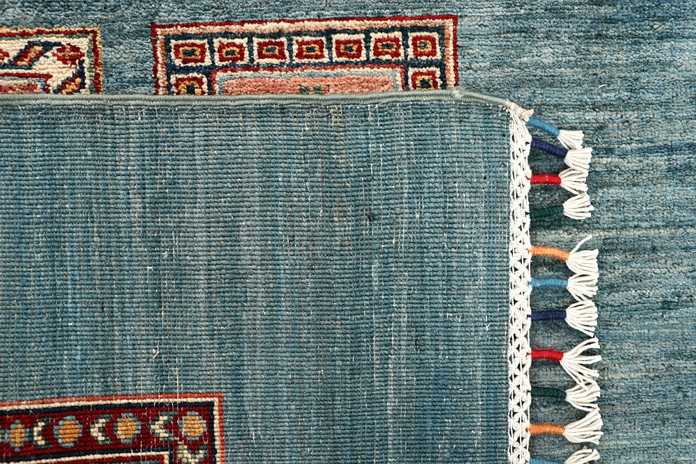 Multi Colored Kazak 2' 7 x 9' 11 - No. 67870 - ALRUG Rug Store