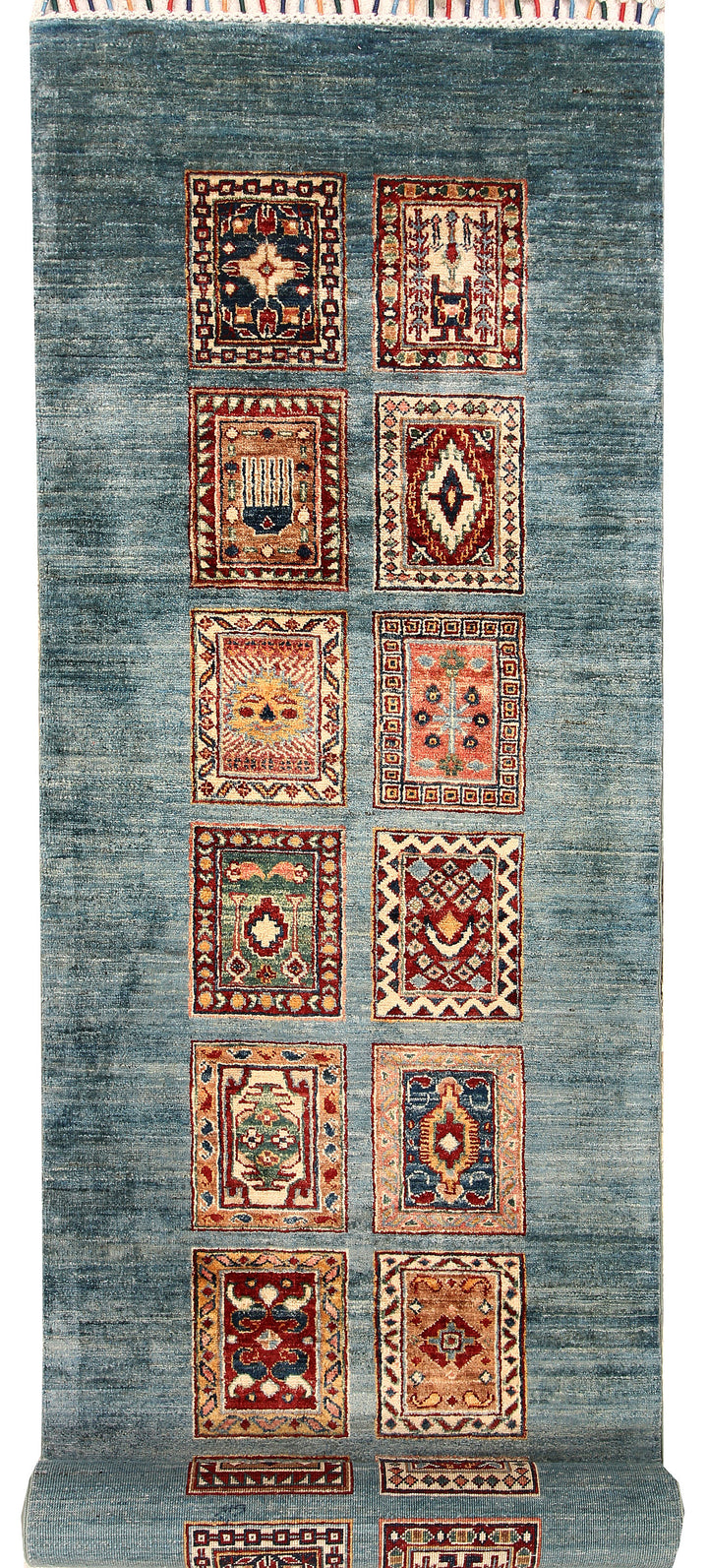 Multi Colored Kazak 2' 7 x 9' 11 - No. 67870 - ALRUG Rug Store