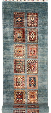 Multi Colored Kazak 2' 7 x 9' 11 - No. 67870 - ALRUG Rug Store
