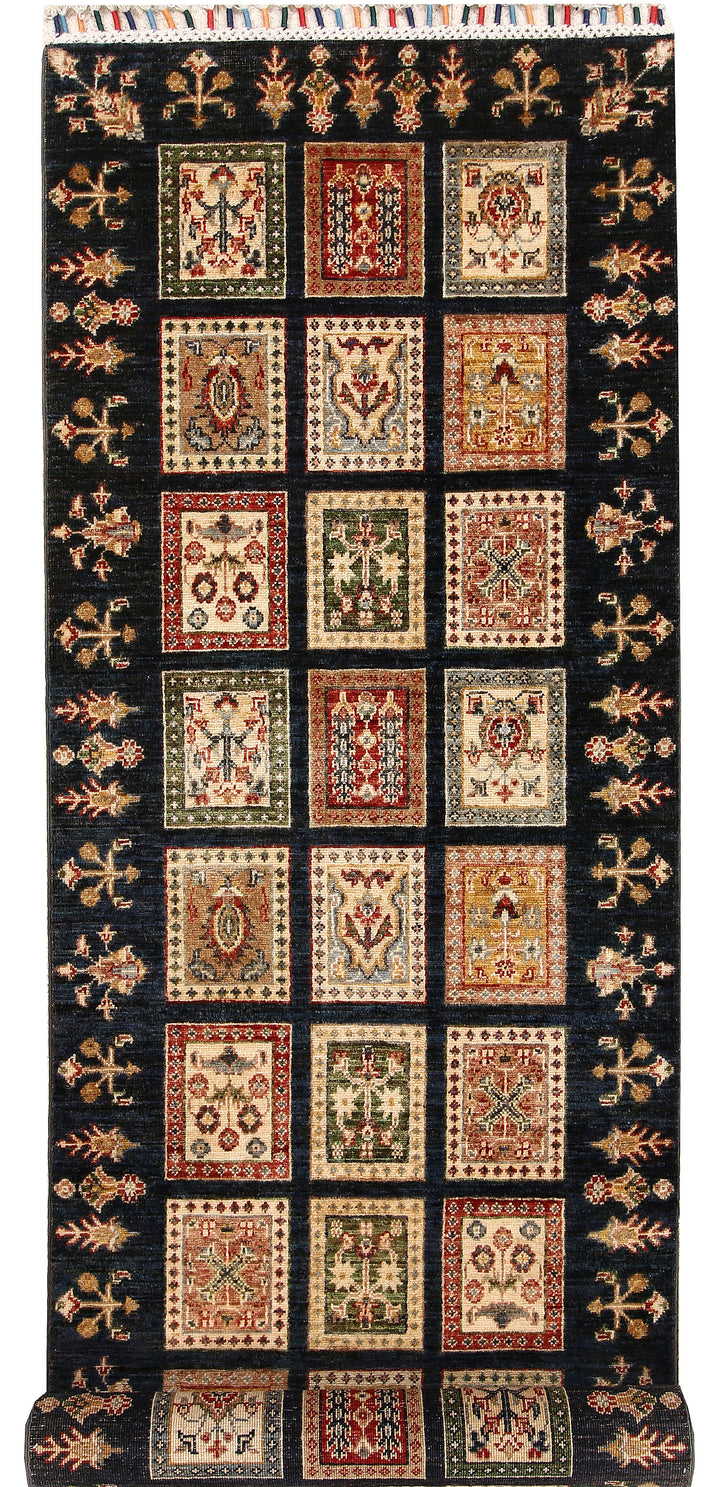 Multi Colored Kazak 2' 8 x 9' 8 - No. 67872 - ALRUG Rug Store