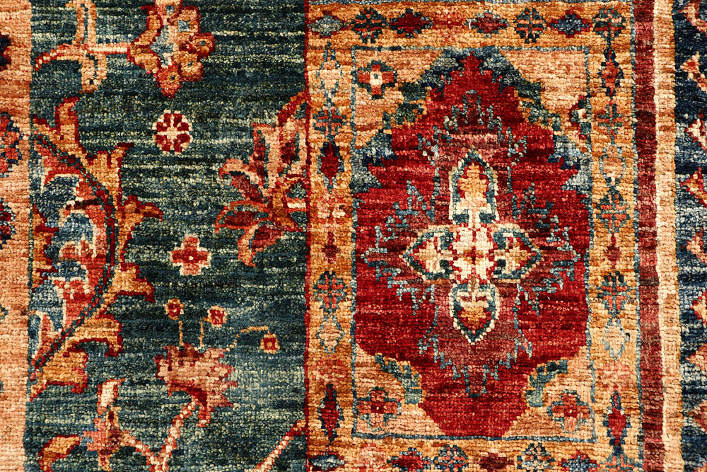 Multi Colored Kazak 2' 6 x 6' 11 - No. 67876 - ALRUG Rug Store