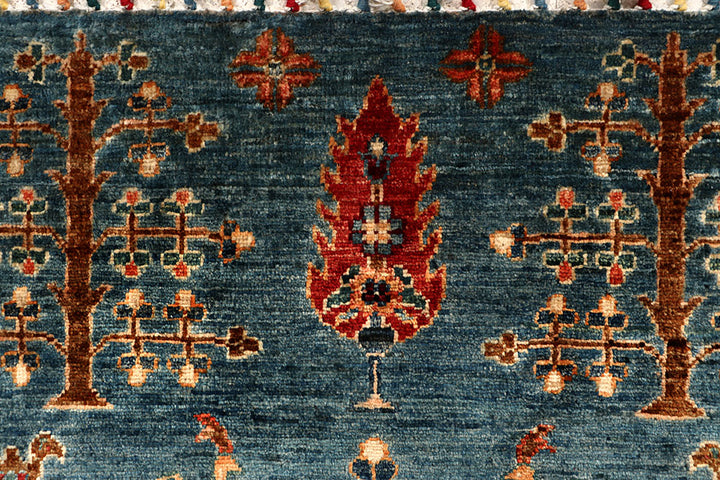 Multi Colored Kazak 4' x 6' 1 - No. 67878 - ALRUG Rug Store