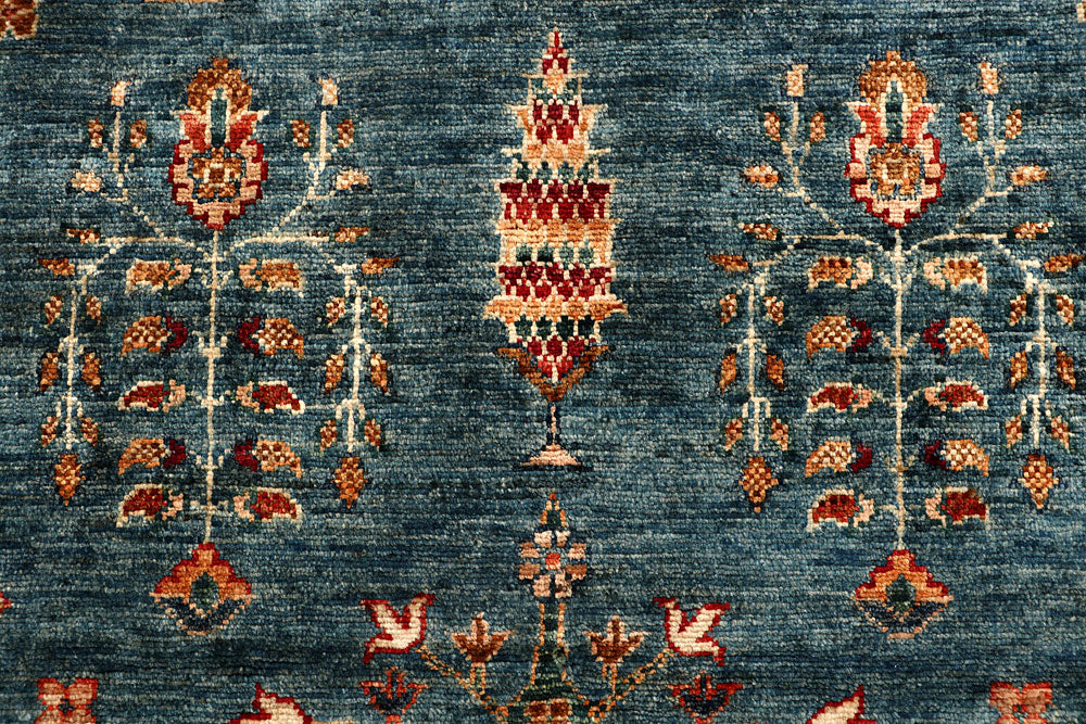 Multi Colored Kazak 4' x 6' 1 - No. 67878 - ALRUG Rug Store