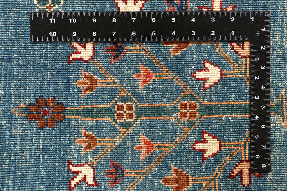 Multi Colored Kazak 4' x 6' 1 - No. 67878 - ALRUG Rug Store