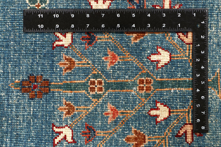 Multi Colored Kazak 4' x 6' 1 - No. 67878 - ALRUG Rug Store