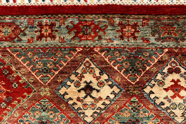Multi Colored Kazak 3' 10 x 5' 8 - No. 67879 - ALRUG Rug Store