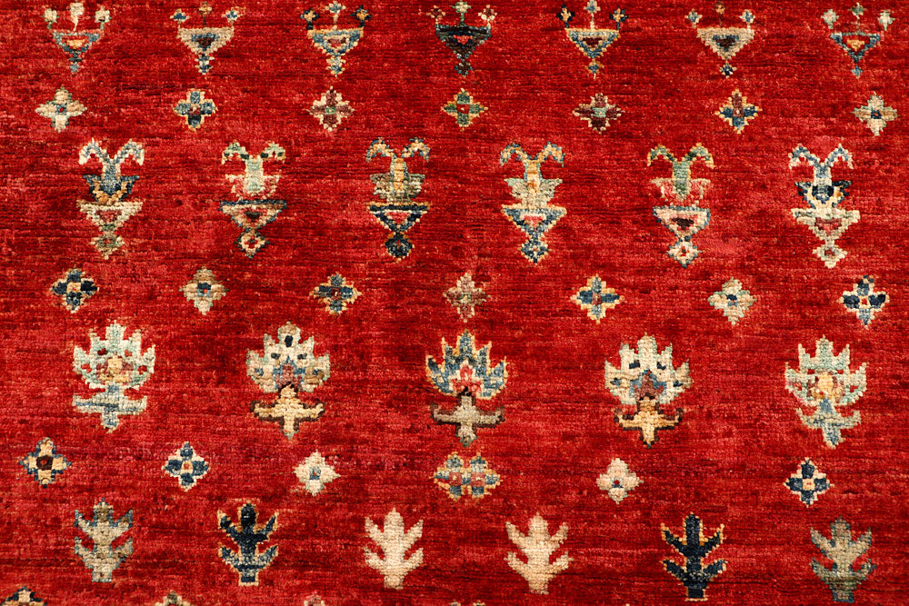 Multi Colored Kazak 3' 10 x 5' 8 - No. 67879 - ALRUG Rug Store