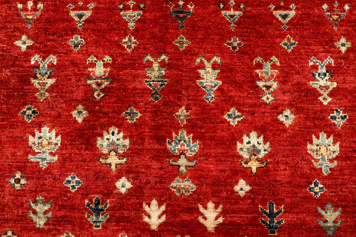 Multi Colored Kazak 3' 10 x 5' 8 - No. 67879 - ALRUG Rug Store