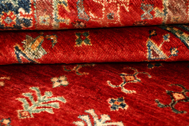 Multi Colored Kazak 3' 10 x 5' 8 - No. 67879 - ALRUG Rug Store