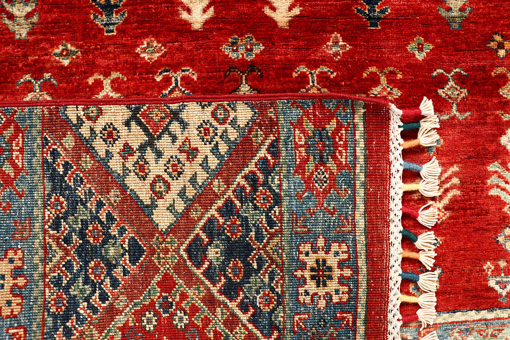 Multi Colored Kazak 3' 10 x 5' 8 - No. 67879 - ALRUG Rug Store
