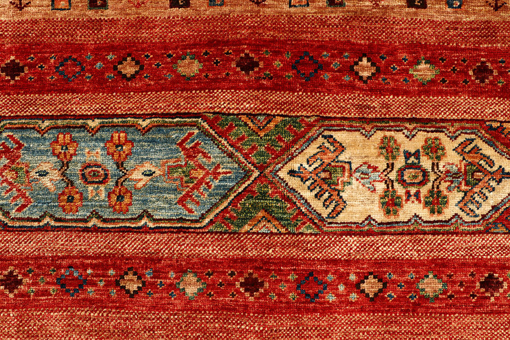 Multi Colored Kazak 5' x 6' 10 - No. 67880 - ALRUG Rug Store