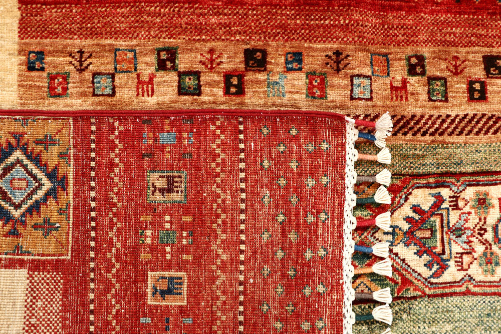 Multi Colored Kazak 5' x 6' 10 - No. 67880 - ALRUG Rug Store