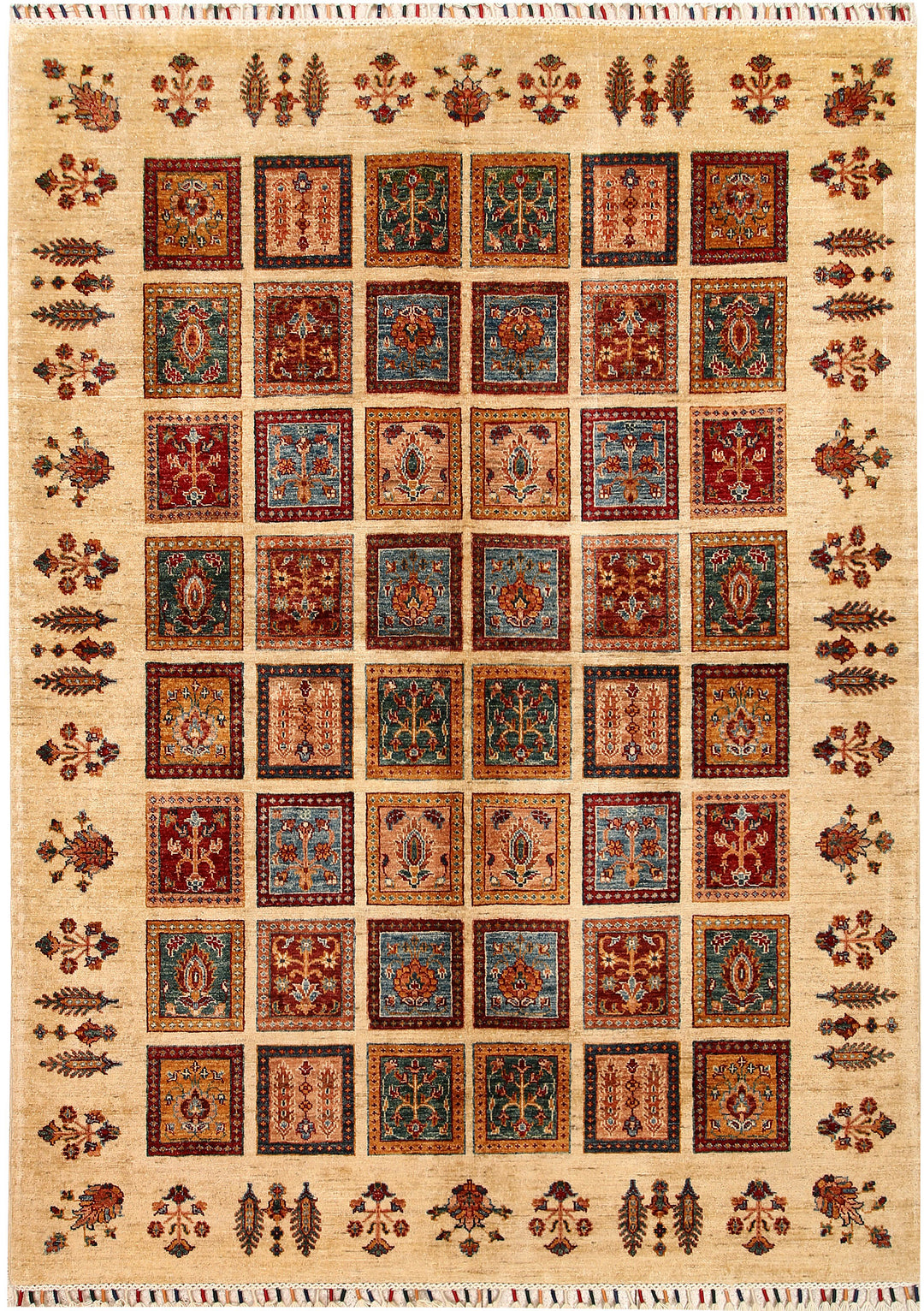 Multi Colored Kazak 5' 9 x 7' 11 - No. 67883 - ALRUG Rug Store