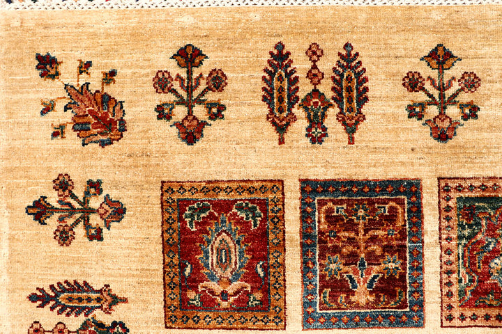 Multi Colored Kazak 5' 8 x 8' 2 - No. 67884 - ALRUG Rug Store