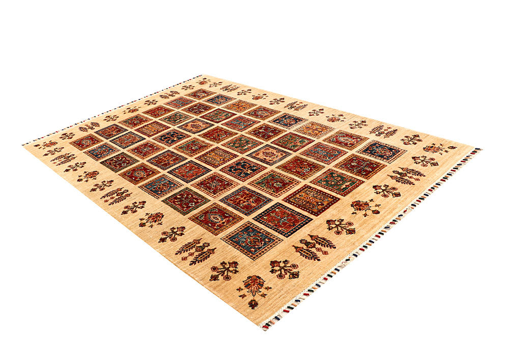 Multi Colored Kazak 5' 8 x 8' 2 - No. 67884 - ALRUG Rug Store