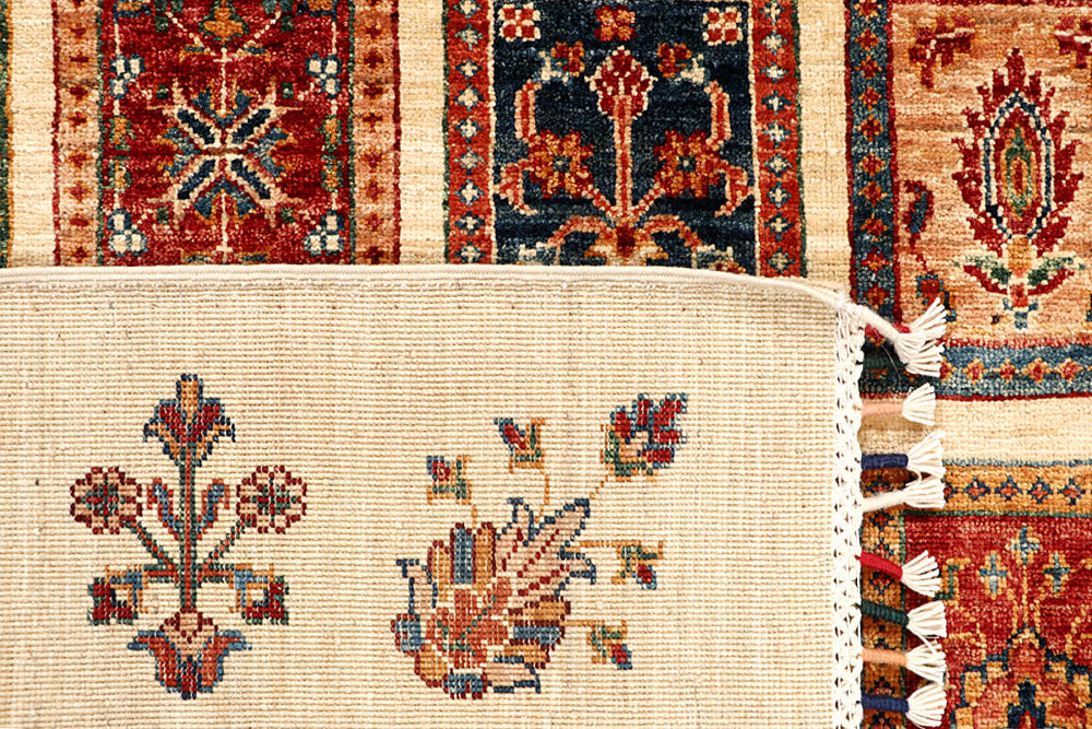 Multi Colored Kazak 5' 8 x 8' 2 - No. 67884 - ALRUG Rug Store
