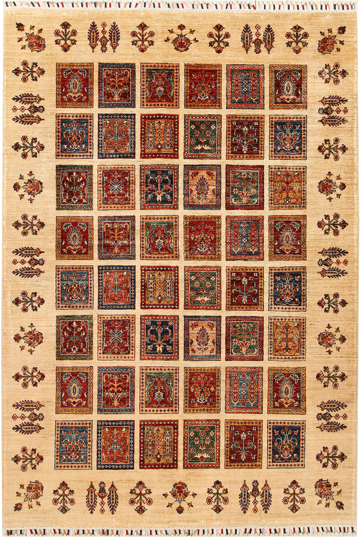 Multi Colored Kazak 5' 8 x 8' 2 - No. 67884 - ALRUG Rug Store