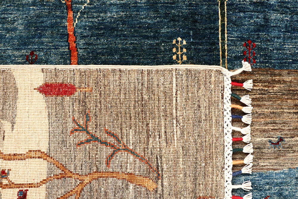 Multi Colored Kazak 5' 8 x 7' 10 - No. 67885 - ALRUG Rug Store