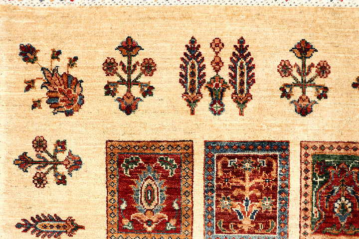 Multi Colored Kazak 5' 7 x 8' 4 - No. 67886 - ALRUG Rug Store