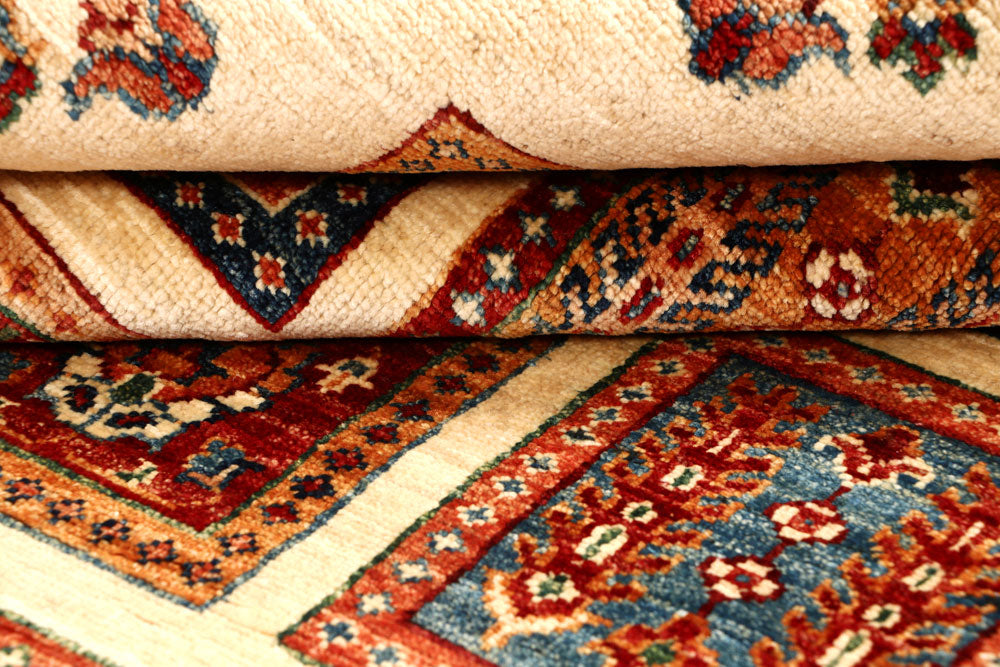Multi Colored Kazak 5' 7 x 8' 4 - No. 67886 - ALRUG Rug Store