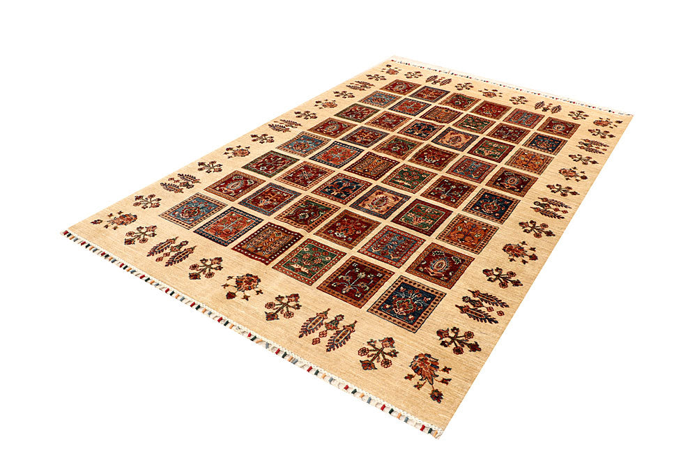 Multi Colored Kazak 5' 7 x 8' 4 - No. 67886 - ALRUG Rug Store