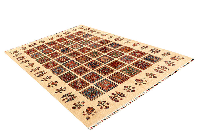 Multi Colored Kazak 5' 7 x 8' 4 - No. 67886 - ALRUG Rug Store