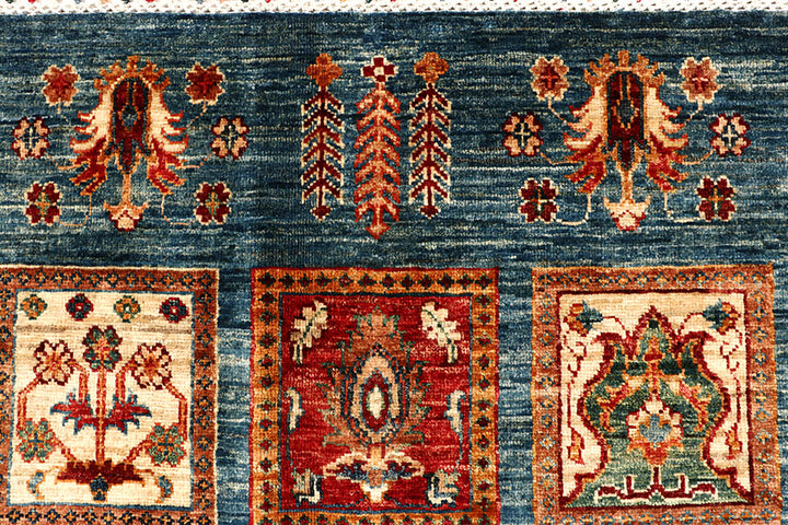 Multi Colored Kazak 5' 9 x 8' 4 - No. 67887 - ALRUG Rug Store