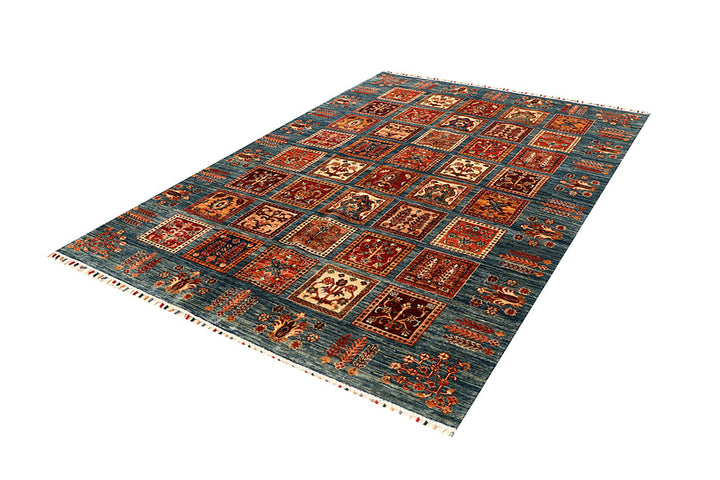 Multi Colored Kazak 5' 9 x 8' 4 - No. 67887 - ALRUG Rug Store