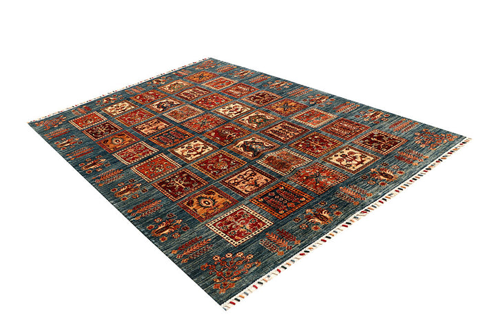 Multi Colored Kazak 5' 9 x 8' 4 - No. 67887 - ALRUG Rug Store