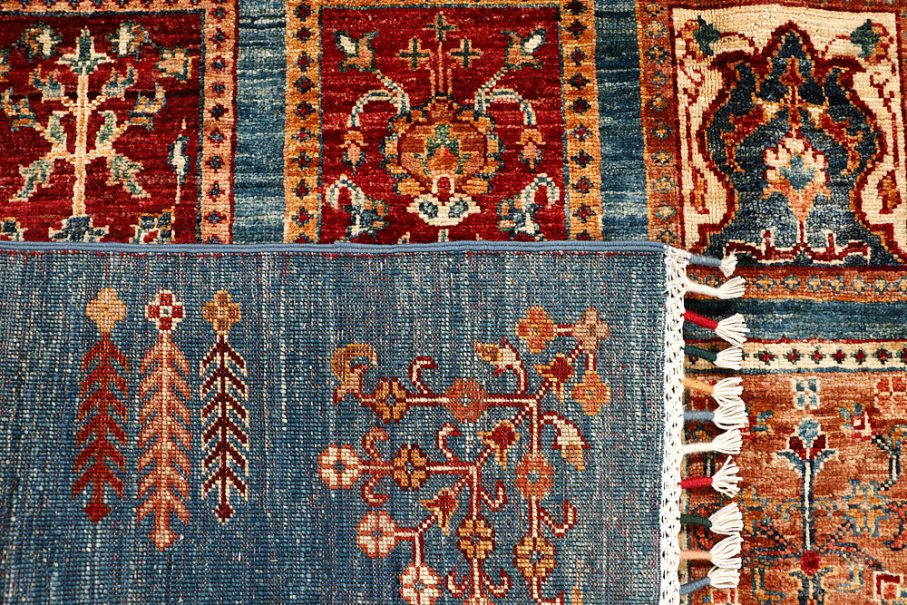 Multi Colored Kazak 5' 9 x 8' 4 - No. 67887 - ALRUG Rug Store