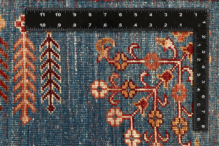 Multi Colored Kazak 5' 9 x 8' 4 - No. 67887 - ALRUG Rug Store