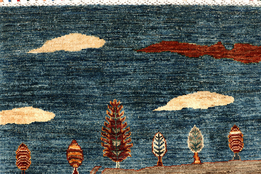 Multi Colored Kazak 5' 8 x 8' 1 - No. 67889 - ALRUG Rug Store