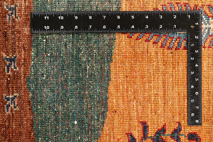 Multi Colored Kazak 5' 8 x 8' 1 - No. 67889 - ALRUG Rug Store