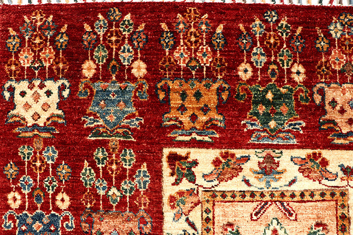 Multi Colored Kazak 5' 10 x 8' - No. 67890 - ALRUG Rug Store