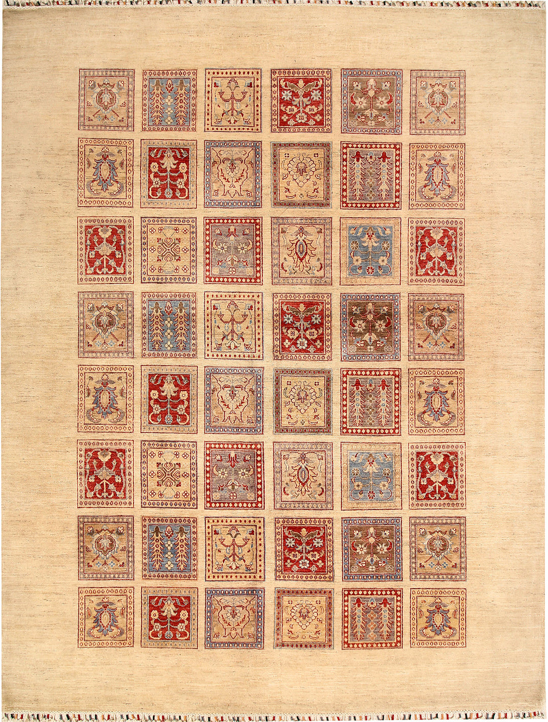 Multi Colored Kazak 8' x 10' - No. 67891 - ALRUG Rug Store