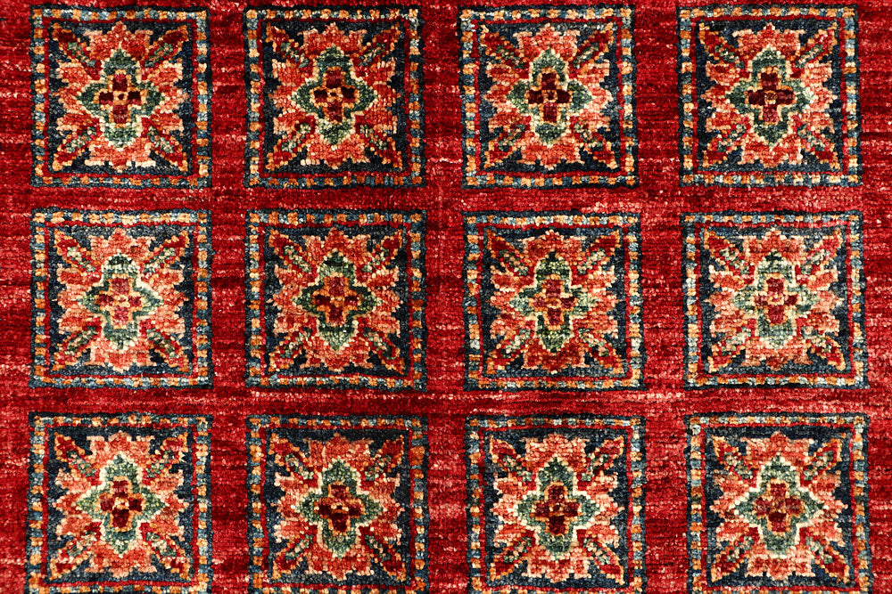 Multi Colored Kazak 8' 2 x 10' 1 - No. 67892 - ALRUG Rug Store