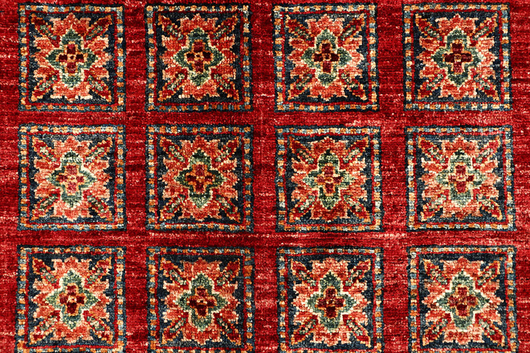 Multi Colored Kazak 8'  2" x 10'  1" - No. QA17570
