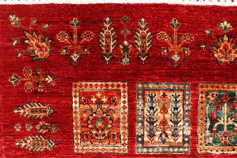 Multi Colored Kazak 4' 11 x 20' 7 - No. 67893 - ALRUG Rug Store