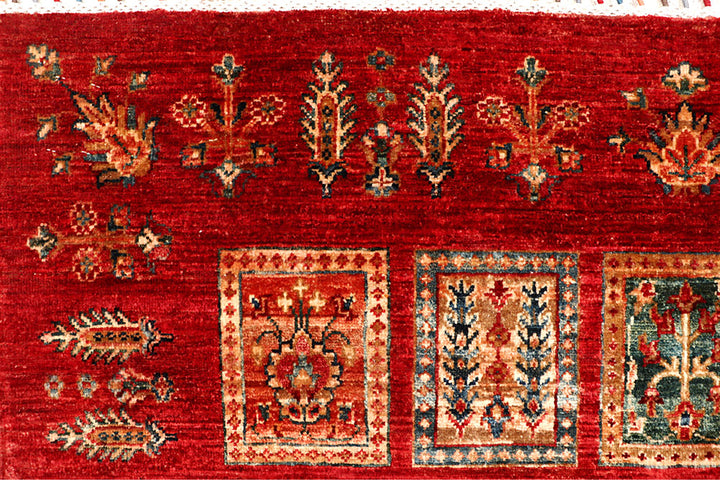 Multi Colored Kazak 4' 11 x 20' 7 - No. 67893 - ALRUG Rug Store