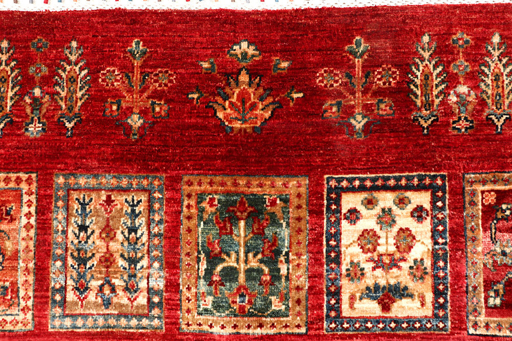 Multi Colored Kazak 4' 11 x 20' 7 - No. 67893 - ALRUG Rug Store