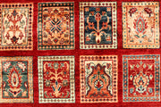 Multi Colored Kazak 4' 11 x 20' 7 - No. 67893 - ALRUG Rug Store