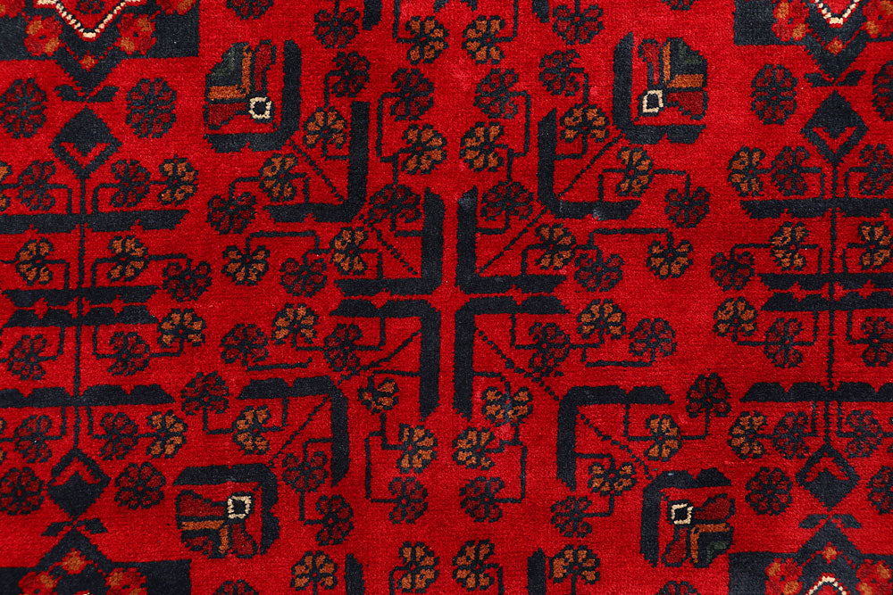 Dark Red Khal Mohammadi 4' 11 x 6' 8 - No. 67894 - ALRUG Rug Store