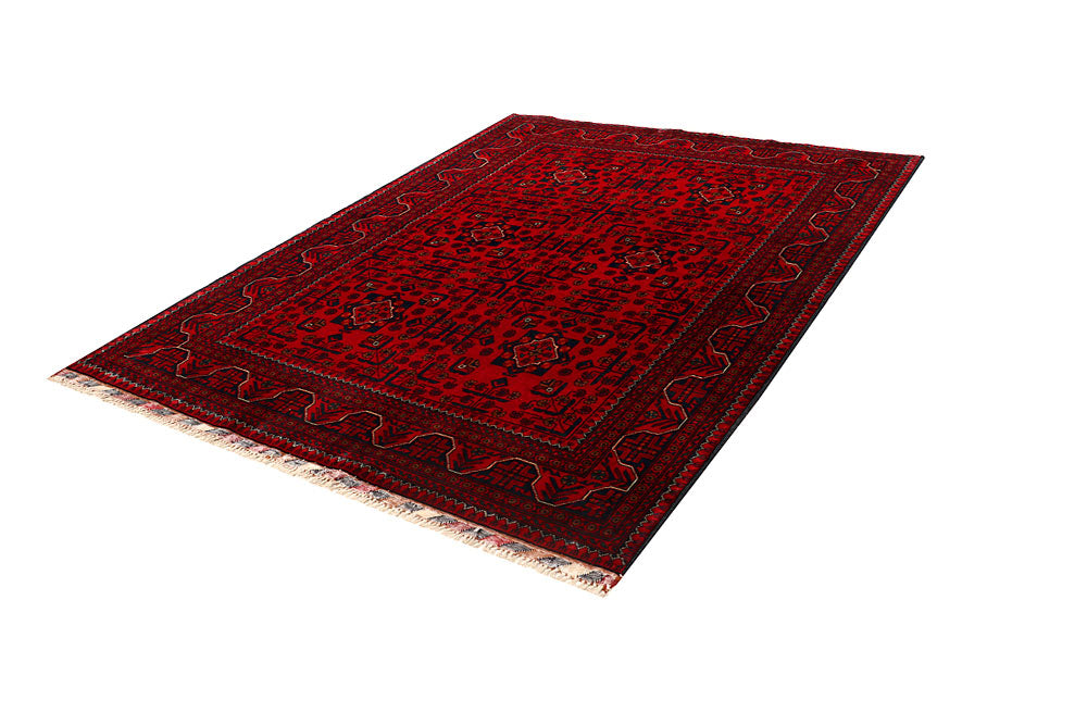 Dark Red Khal Mohammadi 4' 11 x 6' 8 - No. 67894 - ALRUG Rug Store