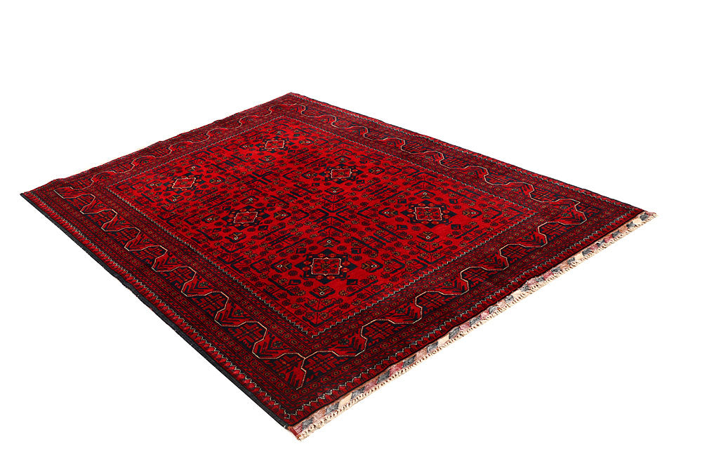 Dark Red Khal Mohammadi 4' 11 x 6' 8 - No. 67894 - ALRUG Rug Store