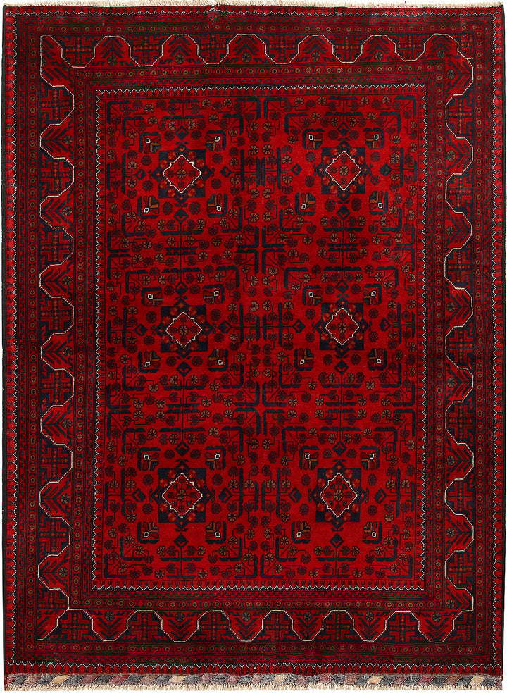 Dark Red Khal Mohammadi 4' 11 x 6' 8 - No. 67894 - ALRUG Rug Store