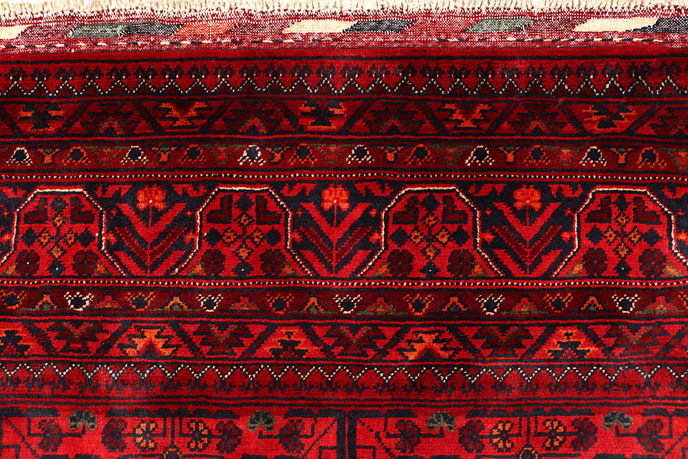 Dark Red Khal Mohammadi 6' 6 x 9' 4 - No. 67896 - ALRUG Rug Store