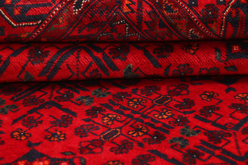 Dark Red Khal Mohammadi 6' 6 x 9' 4 - No. 67896 - ALRUG Rug Store