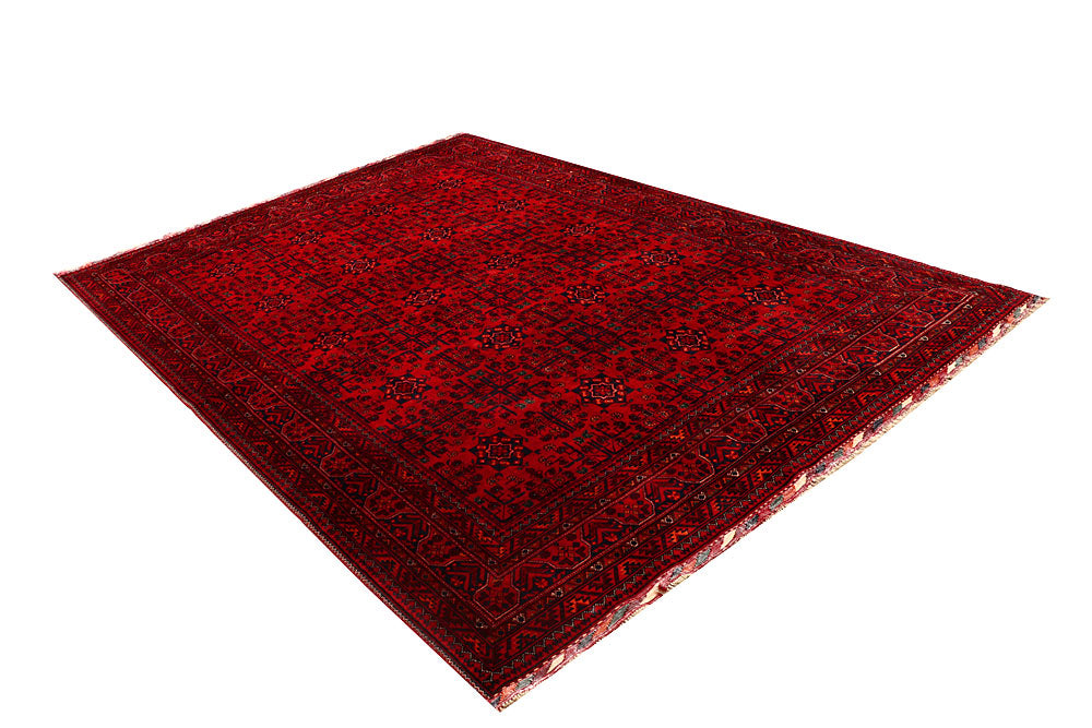 Dark Red Khal Mohammadi 6' 6 x 9' 4 - No. 67896 - ALRUG Rug Store